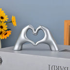 Heart Hand Statue