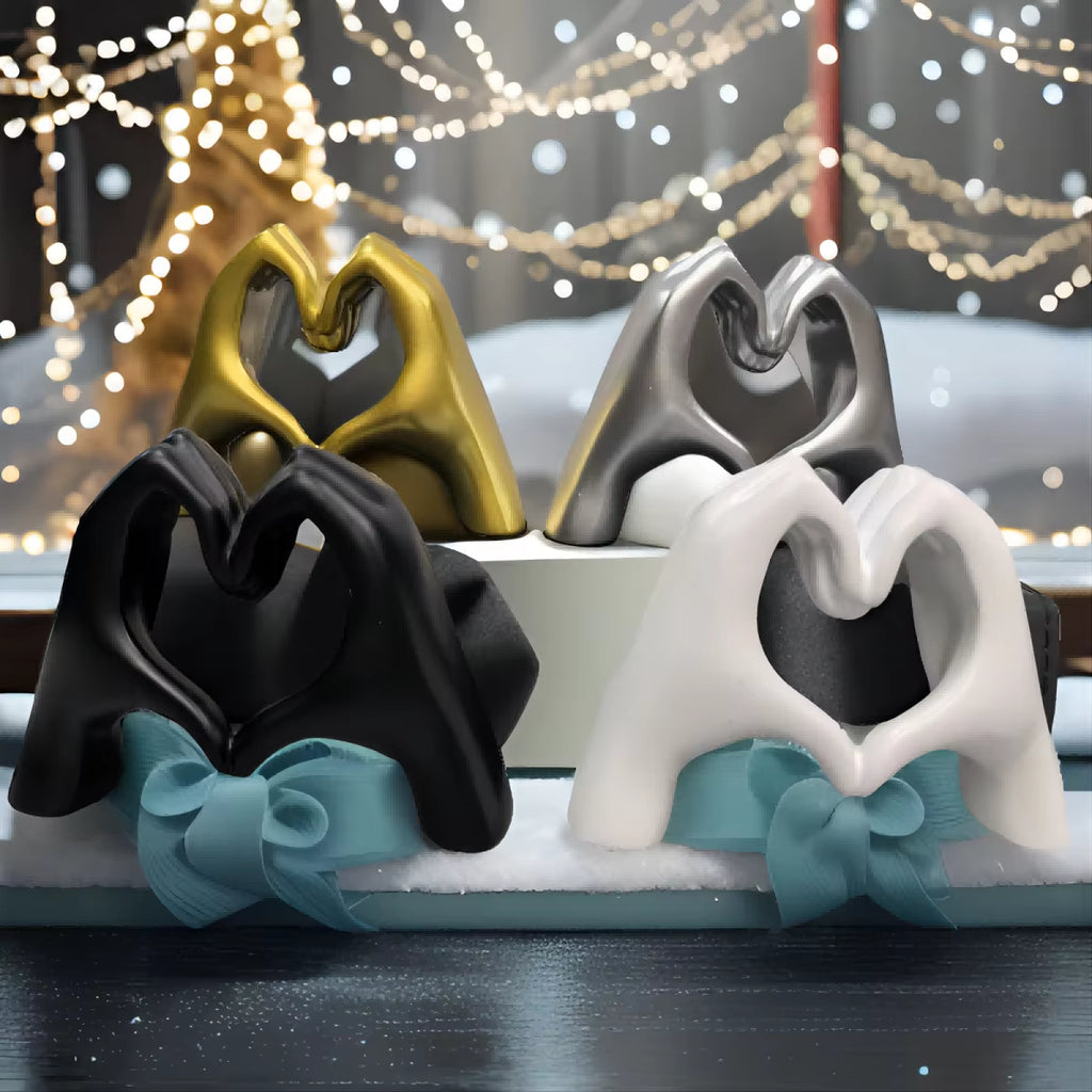 Heart Hand Statue