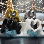 Heart Hand Statue