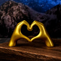 Heart Hand Statue
