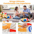 Set of 4 Decorative Double-sided Throw Pillows